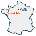 Saint Malo - mapa