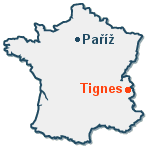 Lyžování ve Francii - Tignes